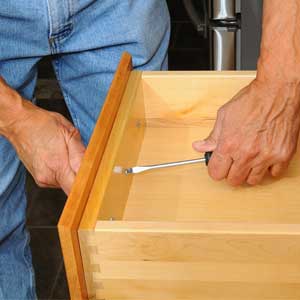 Change kitchen cabinet handles and knobs. This is one of the easiest and quickest ways to give your an updated look.